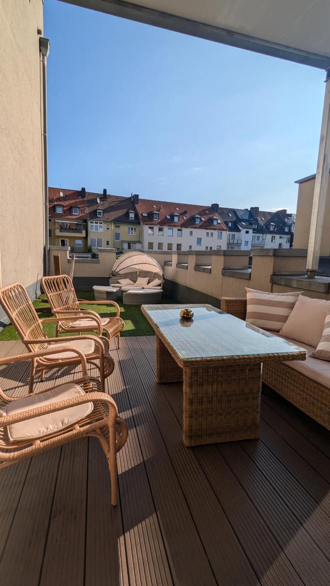 Imposante Whg - Zentral - Dachterrasse - Parken - Aufzug Hagen  Kültér fotó